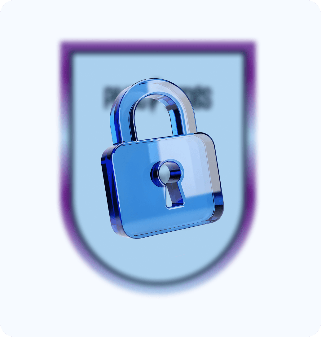 Workplace Ready badge with glass lock